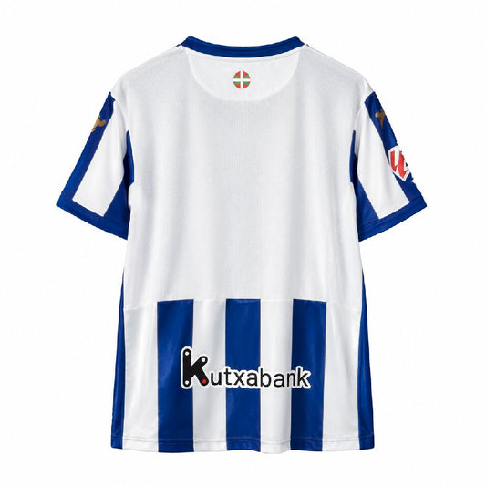 REAL SOCIEDAD 26-27 HOME JERSEY (COMES WITHOUT THE LA LIGA BADGE)
