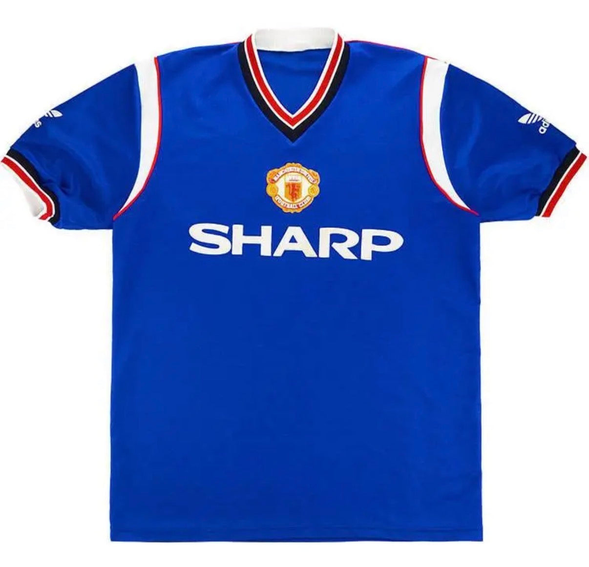 MANCHESTER UNITED RETRO 84-86 TREDJETRÖJA
