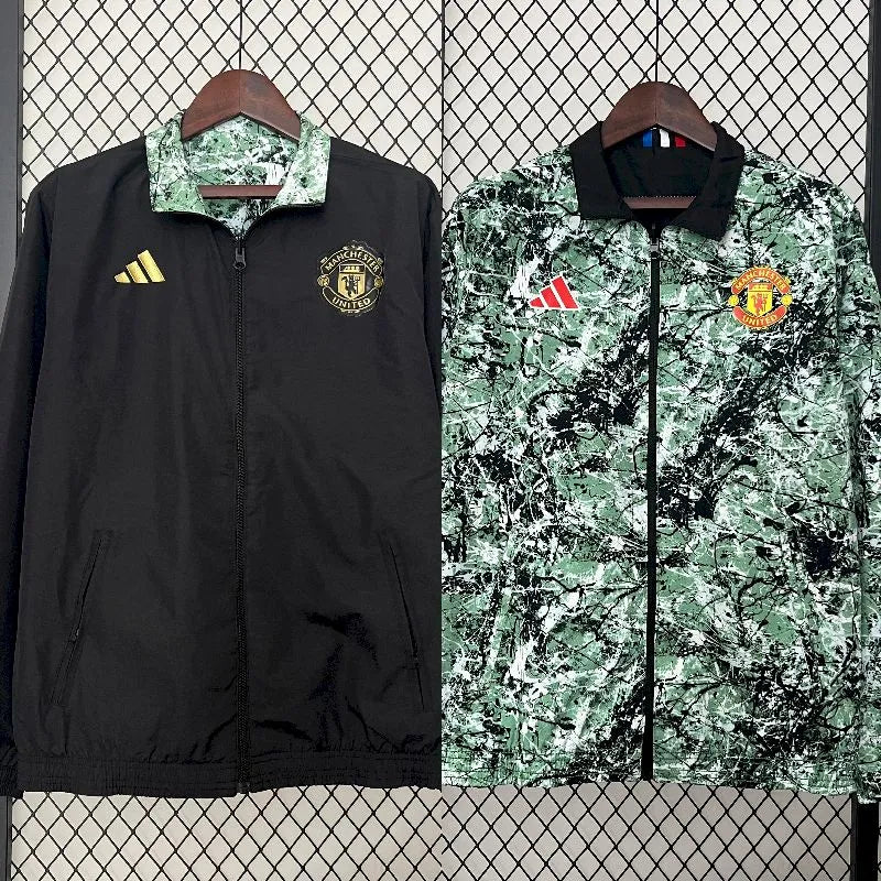 MANCHESTER UNITED - (DUBBEL-SIDAD) VINDJACKA
