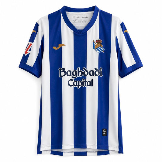 REAL SOCIEDAD 26-27 HOME JERSEY (COMES WITHOUT THE LA LIGA BADGE)