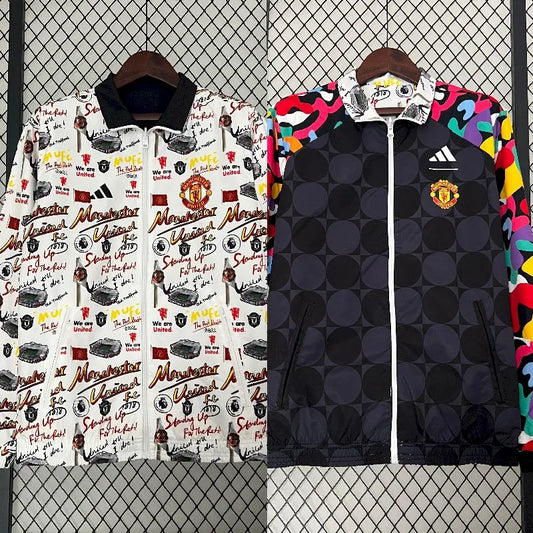 MANCHESTER UNITED - (DUBBEL-SIDAD) VINDJACKA