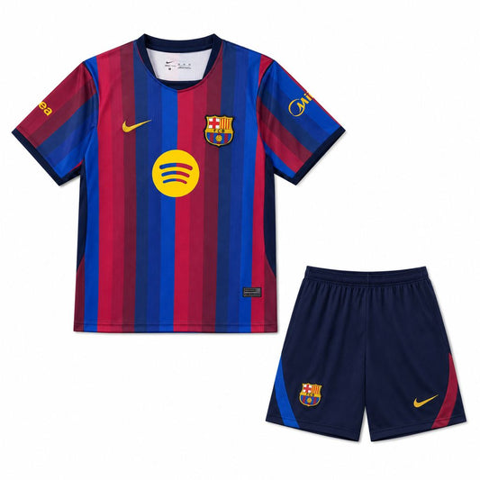 BARCELONA KIDS 26-27 HOME JERSEY