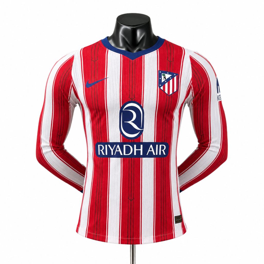 ATLETICO MADRID 26-27 HEMMATRÖJA ( LÅNGÄRMAD - player version )